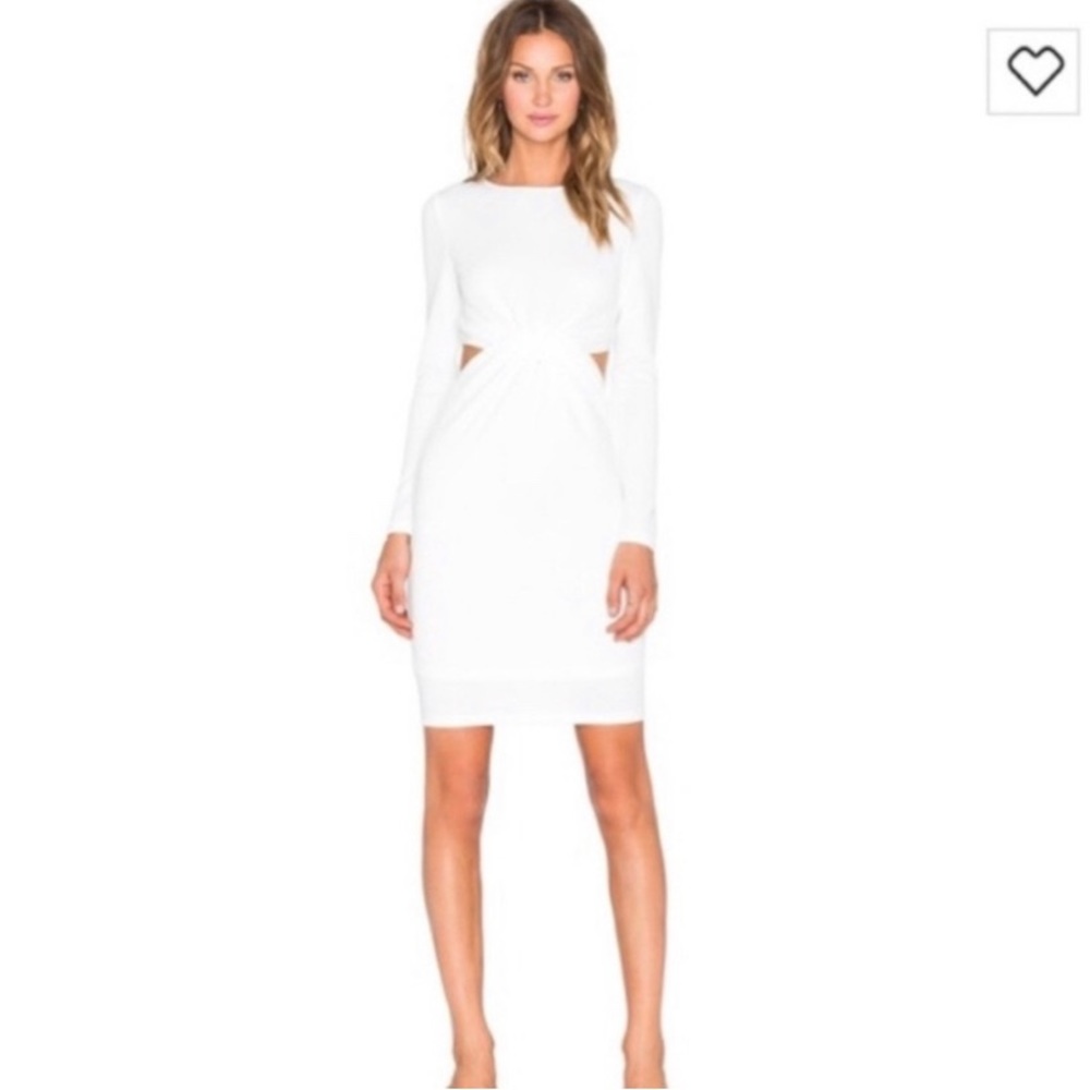 Gorgeous cut out long sleeve dress
